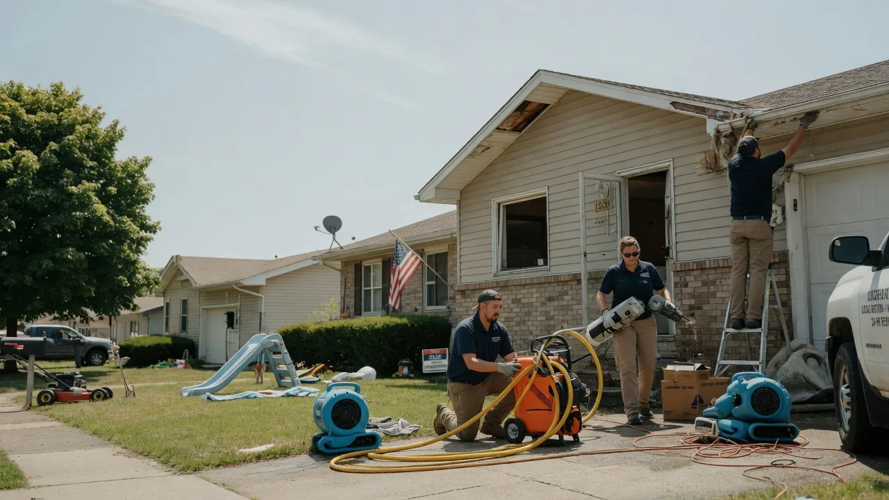 Water Damage Restoration in Colona, IL near me